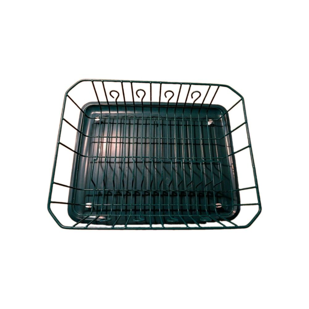 Vintage 90’s Rubbermaid Dish Drainer Rack and  Sloped Drain Tray Cottage Core